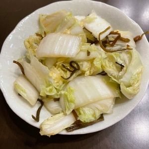 カンタン酢レモンで♪白菜と塩昆布の浅漬け